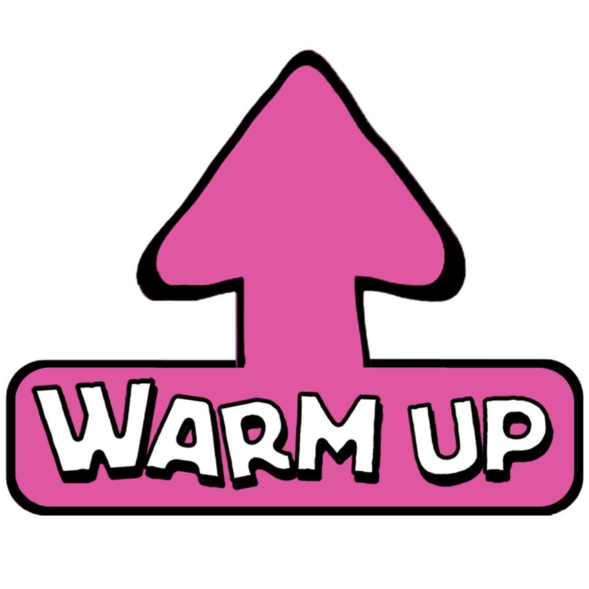Panneau Warm up